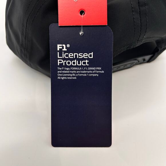 New Wildside X Formula 1 Yohji Yamamoto Embroidered Snapback Hat Black Unisex - Picture 8 of 12